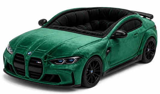 Cama para perro BMW M4 - Verde