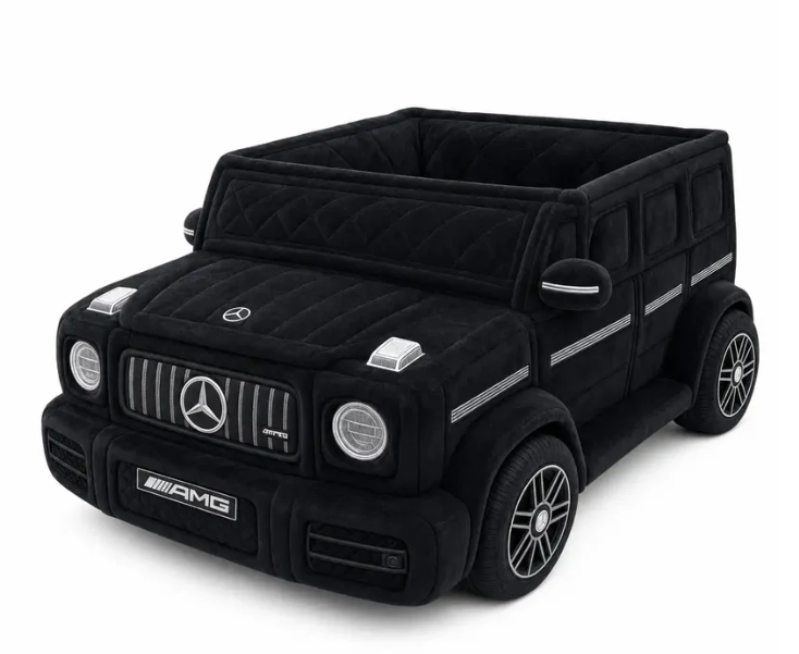 Cama para perro Mercedes AMG G63 - Negra