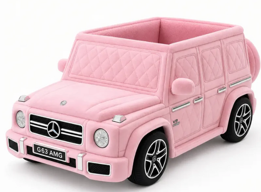Cama para perro Mercedes AMG G63 - Rosa