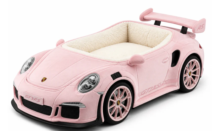 Cama para perro Porsche 911 GT3 RS - Rosa